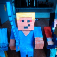 Picture of print of Custom Minecraft Character GommeHD