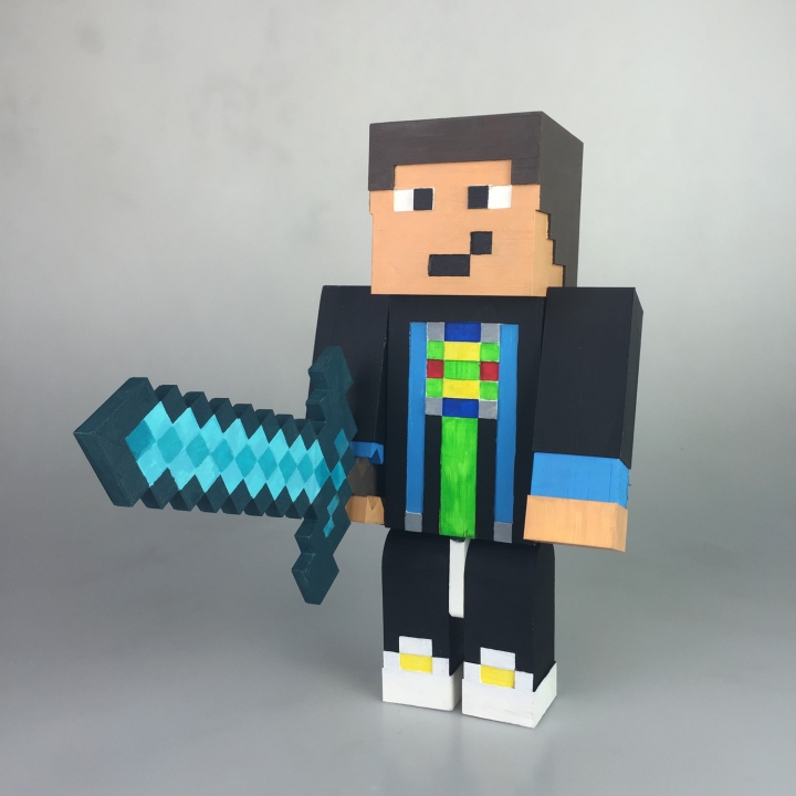 Custom Minecraft Character GommeHD