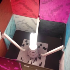 Picture of print of Minecraft Lamp