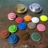 Lego Style Coin, Light, Circle ETC.... image