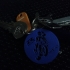 Pendant necklace or keychain Suzuki GSXR biker image
