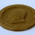 Catholic rosary commemorative medal image