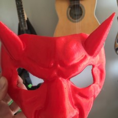 Picture of print of DEVIL MASK