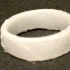 Band ring with textured surface image