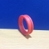 Band ring with barcode texture image
