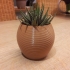 Drop of water planter image