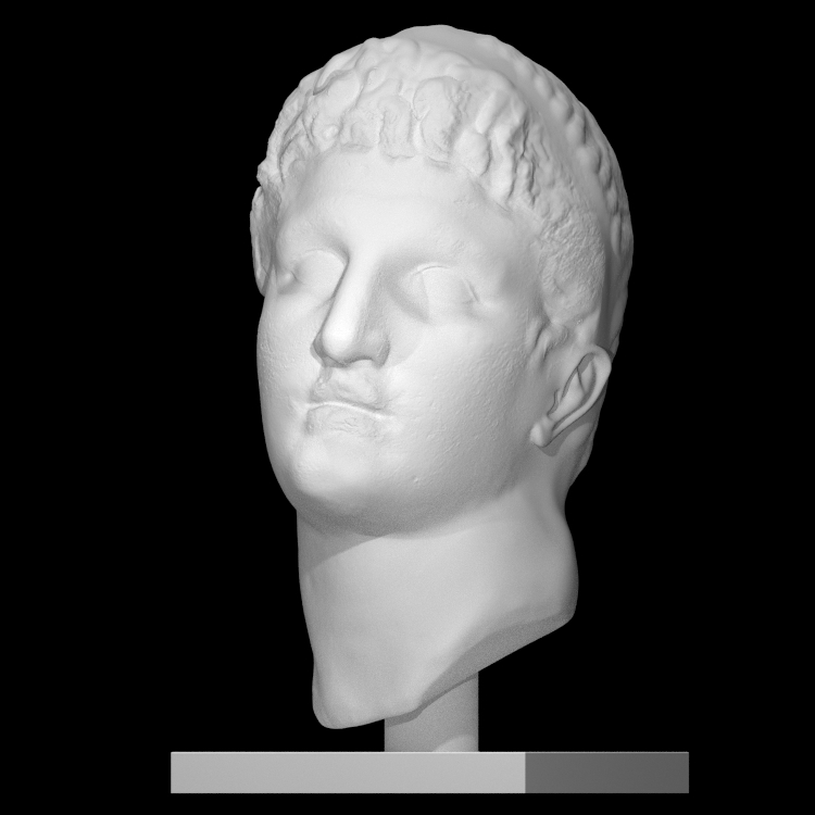 Marble Head of a Hellenisitic Ruler at The Metropolitan Museum of Art, New York