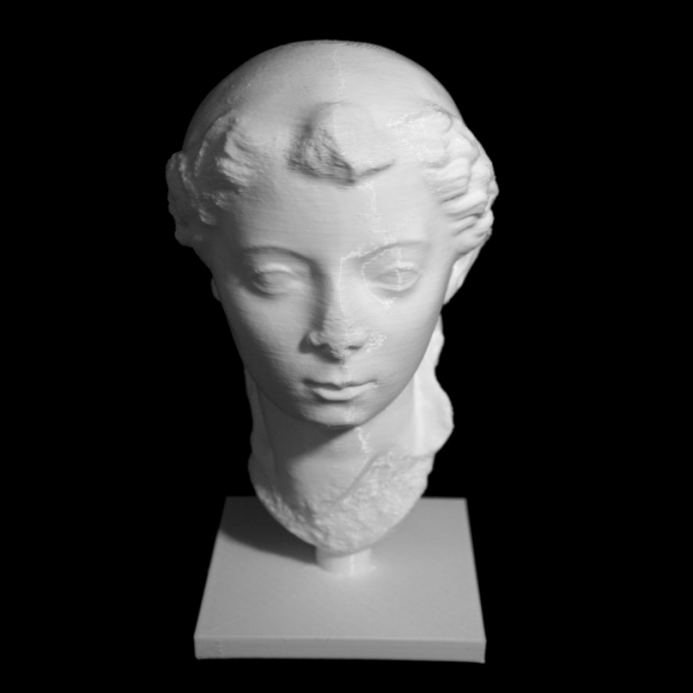Marble portrait Head of a Girl at The Metropolitan Museum of Art, New York