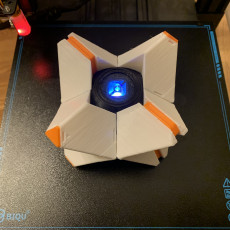 Picture of print of LARGE Destiny Ghost Fully Detailed Model, LED Illuminated, no supports!
