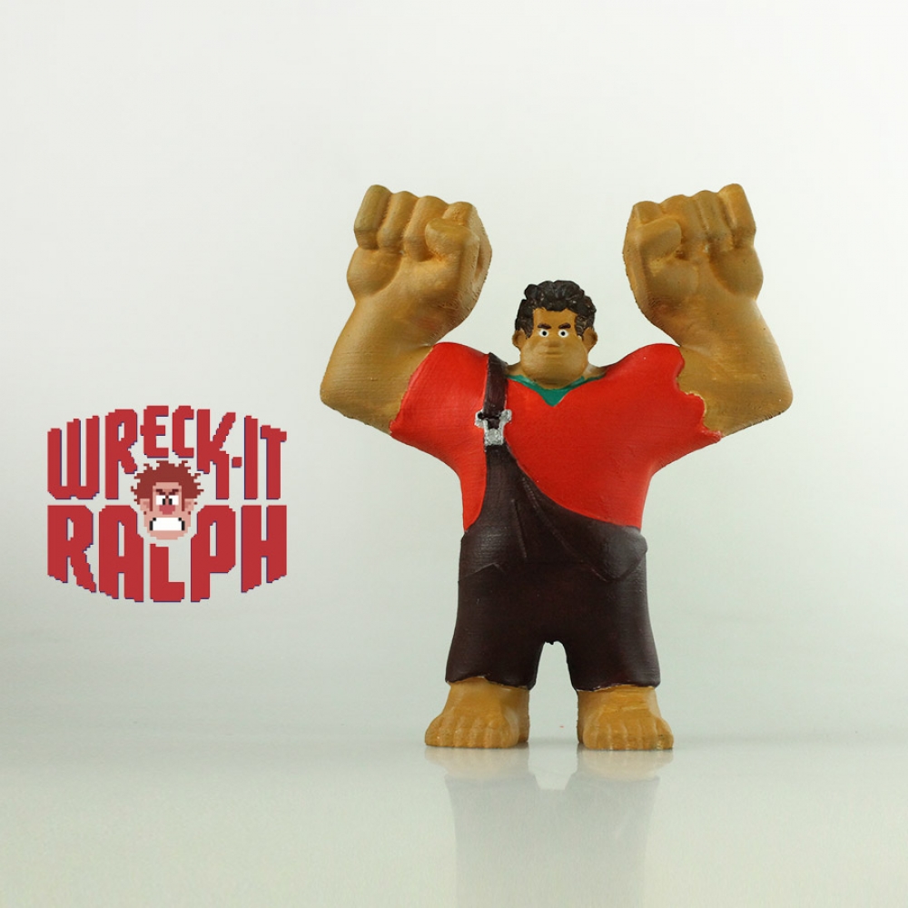 Wreck-It Ralph Print & Paint Toy - Support Free