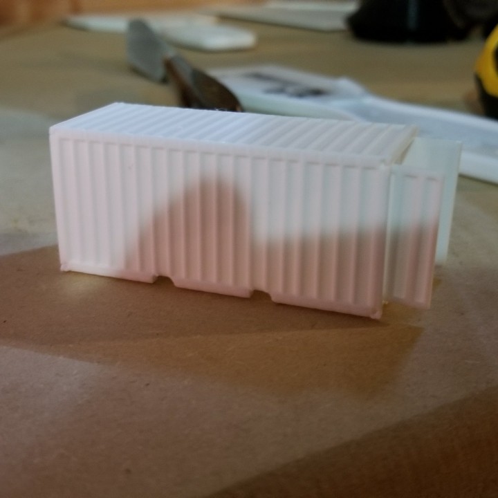 Modig Sweeten subtropisk 3D Print of Shipping Container ( warhammer 40k scenery make your own  shipment COD by JoshRaab