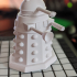 dalek head, body and appendages print image