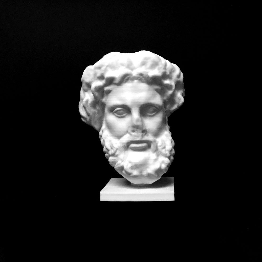 Head of a Greek God, probably Zeus at The Metropolitan Museum of Art, New York