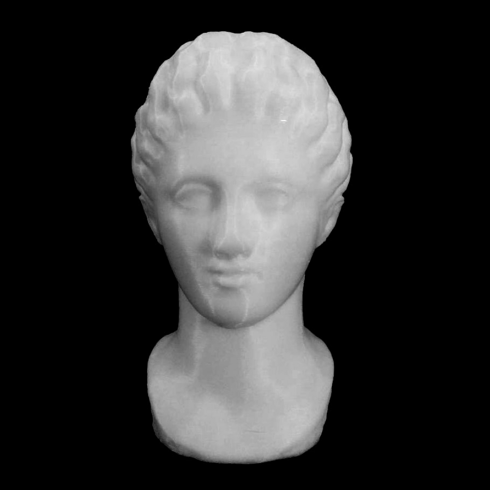 Marble Head of a Goddess at The Metropolitan Museum of Art, New York