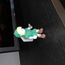 Picture of print of Young Link (Ocarina of Time)