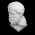 Marble Head of Epikourus at The Metropolitan Museum of Art, New York image