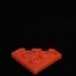 Lego Plate 3x3 45° cut image