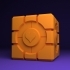 Companion Cube from Portal image