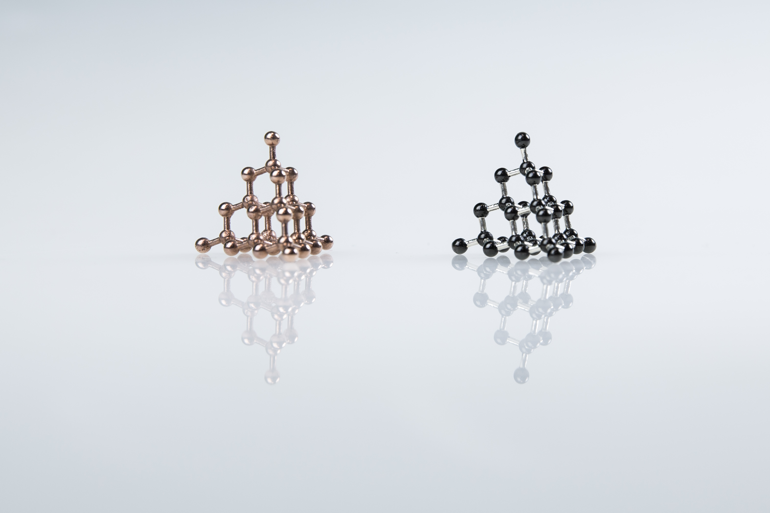 Diamond molecule pendant