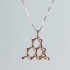 Diamond molecule pendant image