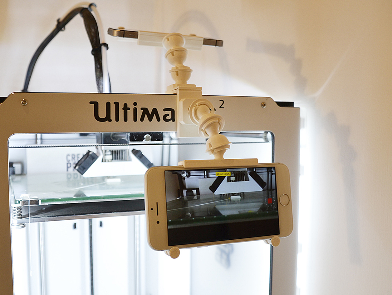 MB Rep 2 & UM 2 iPhone (time-lapse) mount