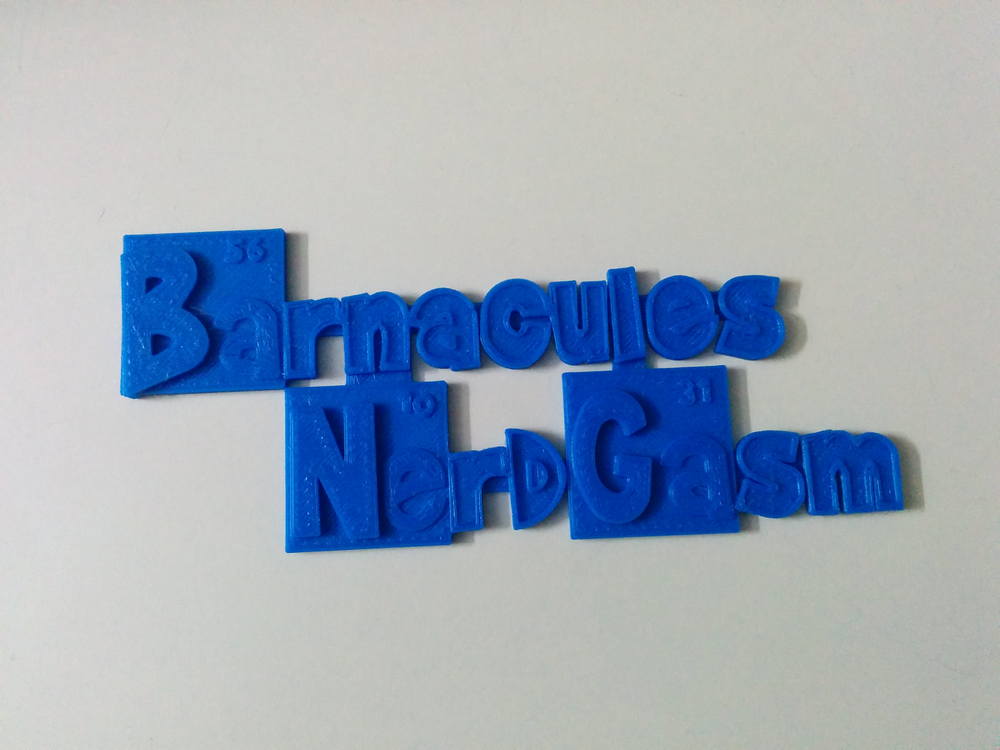 Barnacules Nerdgasm Logo