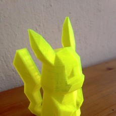 Picture of print of Low-Poly Pikachu This print has been uploaded by TED3D
