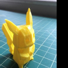 Picture of print of Low-Poly Pikachu This print has been uploaded by Danny Lin