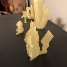Picture of print of Low-Poly Pikachu