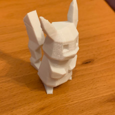 Picture of print of Low-Poly Pikachu This print has been uploaded by Nikita