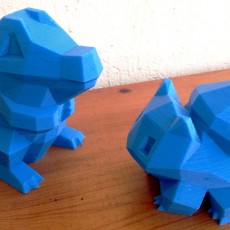 Picture of print of Low-Poly Bulbasaur
