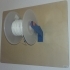 PLA ABS spool holder for wall image