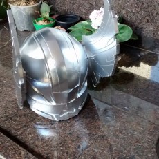 Picture of print of Thor's Helmet 3D model