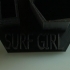 the surf girl pencil pot image