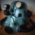Fallout 3 - T45-d Power Armour Helmet print image