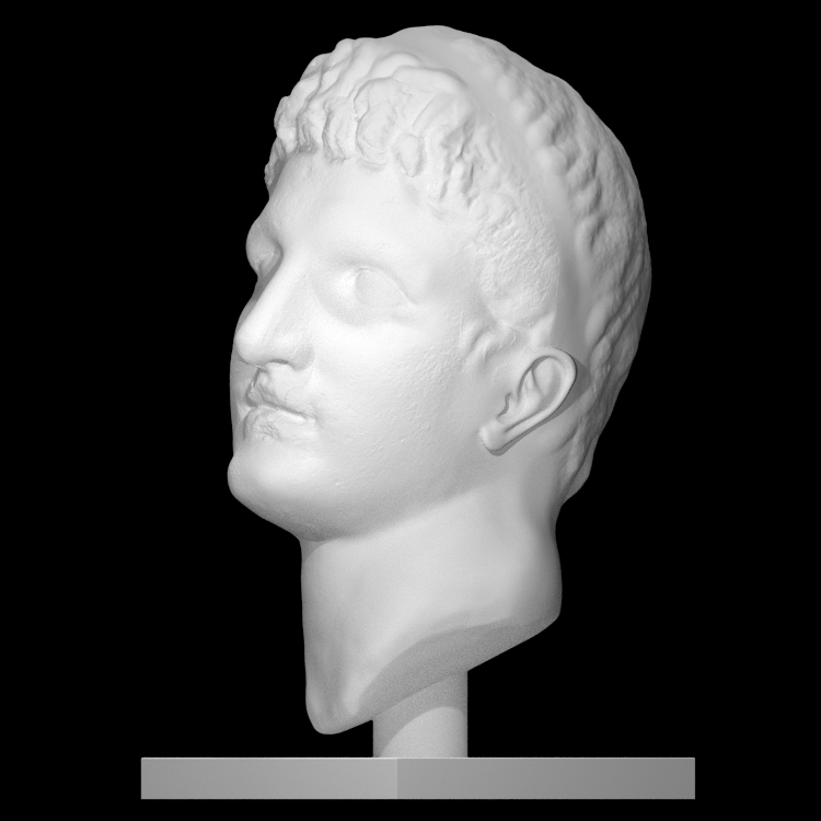 Marble Head of a Hellenistic Ruler at The Metropolitan Museum of Art, New York