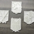 Attack on Titan - Shingeki no Kyojin - Military Emblem Badges image