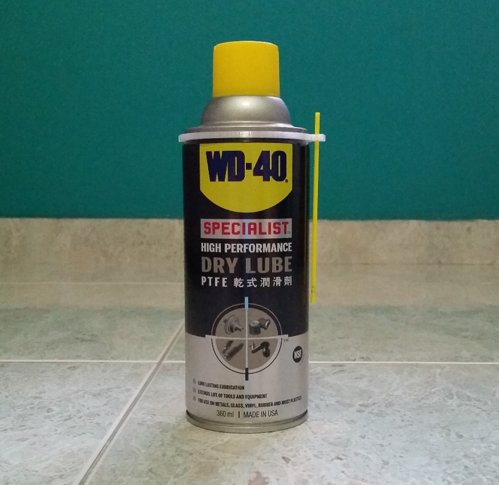 WD-40 360ml can straw holder