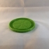 Saucer with moss image