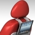 Tabulate car back seat headrest mount tablet image