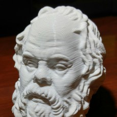 Picture of print of Socrates at The Louvre, Paris