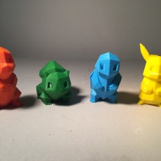 Picture of print of Low - Poly Pokemon Collection This print has been uploaded by Loic R