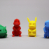 Low - Poly Pokemon Collection print image
