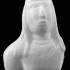 Terracotta Figure of a Woman with Long Hair at The British Museum, London image