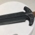 Steel dagger inspired by Skyrim print image