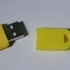 USB memory stick holder with bumps image