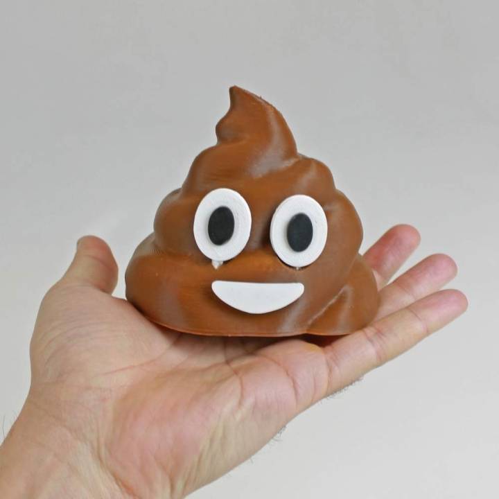 3d Printable Emoji Poop By Ricardo Salomao - my poop factory roblox emoji tycoon amy lee33
