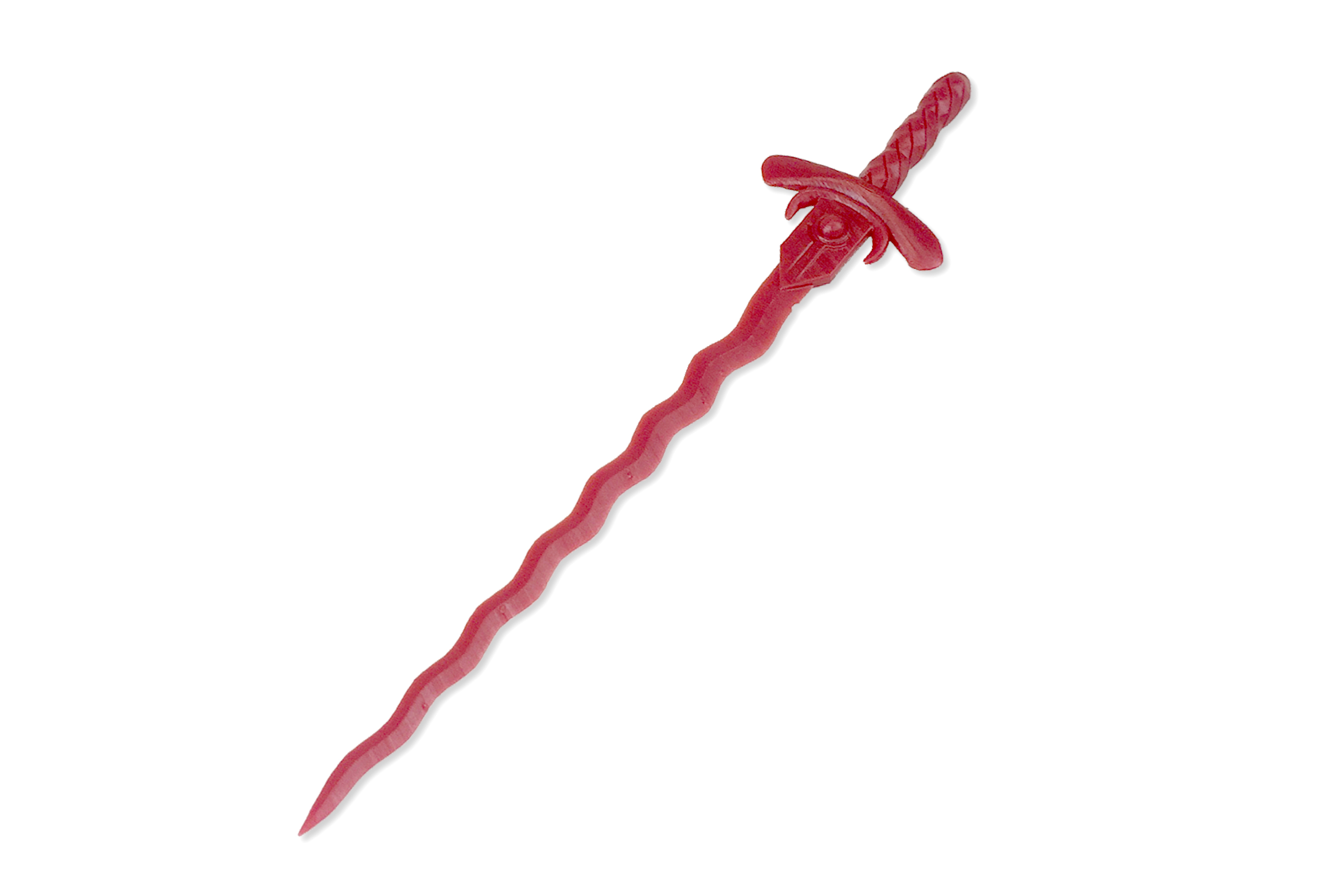 Flame-bladed sword