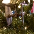 Tie Fighter Christmas decoration. print image