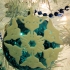 Yoda Flake Christmas Decoration print image